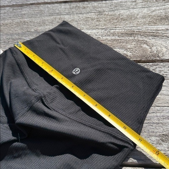 lululemon Align Ribbed High-Rise Pant 28" Black size 2 NWT leggings - Picture 3 of 5